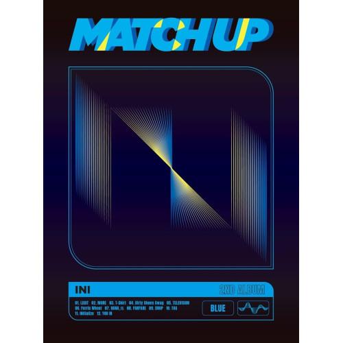 【中古】INI ／ MATCH UP(BLUE Ver.)(初回限定盤)(DVD付) (CD)