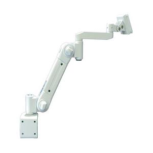 ライブクリエータ スイング式スタンダードアーム クランプ固定 低荷重 アイボリー ARM2-10AC