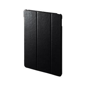 サンワサプライ iPad 10.2インチ ソフトレザーケース ブラック PDA-IPAD1607BK｜vanda