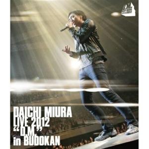 DAICHI MIURA LIVE 2012「D.M.」in BUDOKAN(B.. ／ 三浦大知 (Blu-ray)｜vanda