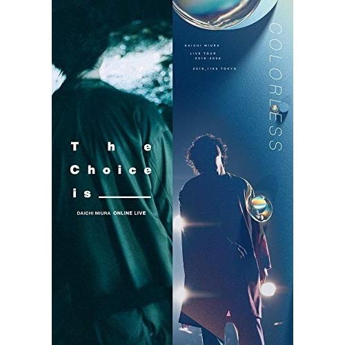 DAICHI MIURA LIVE COLORLESS / The Choice.. ／ 三浦大知 ...