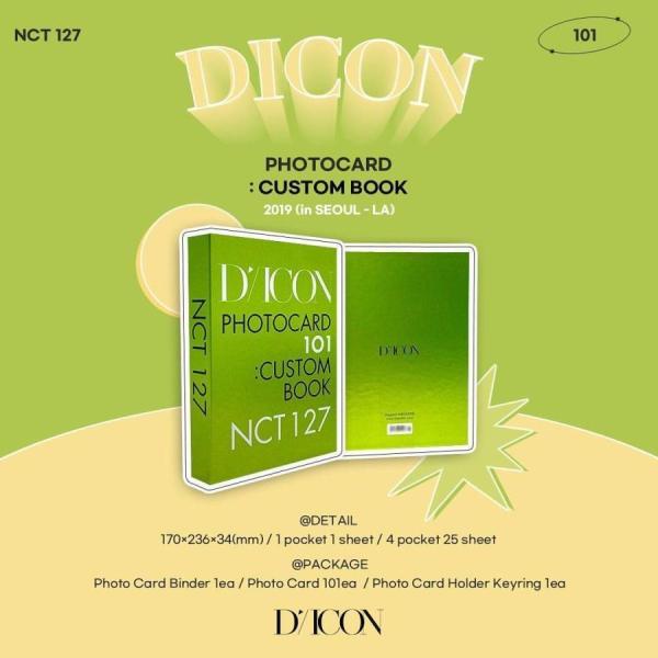 【送料無料】 フォトブック/DICON NCT 127 PHOTOCARD 101:CUSTOM B...