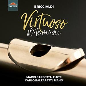 マリオ カルボッタ ブリッチャルディ: フルートのための技巧的作品集 CD