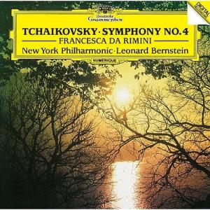 チャイコフスキー:交響曲第4番、幻想曲「フランチェスカ・ダ・リミニ」 ／ バーンスタイン (CD)