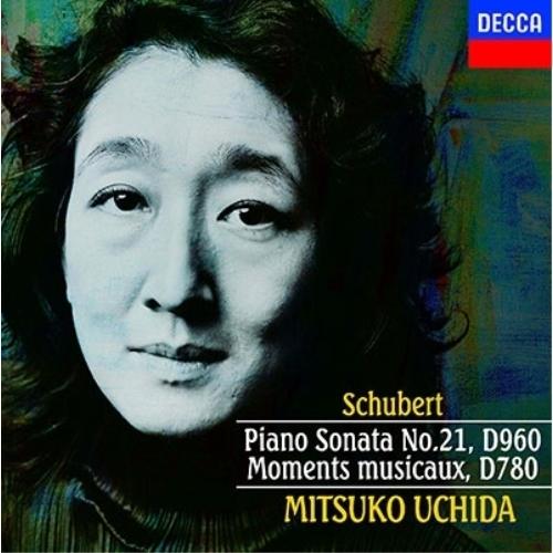 シューベルト:ピアノ・ソナタ第21番、楽興の時 ／ 内田光子 (CD)