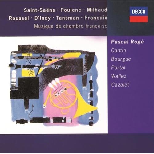 ピアノと木管のためのフランス近代作品集 ／ パスカル・ロジェ (CD)