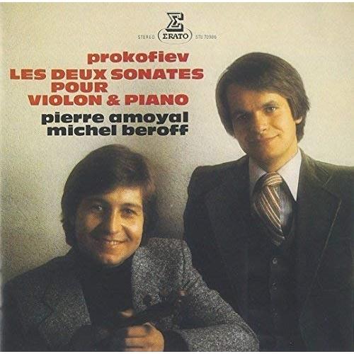 プロコフィエフ:ヴァイオリン・ソナタ 第1番&amp;第2番 ／ アモイヤル (CD)