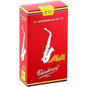 バンドーレン アルトサクソフォンリード ジャバ・ファイルド・レッドカット(JAVA FILED RE...