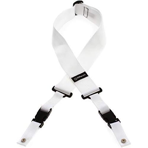 DIMARZIO ディマジオ / ストラップ クリップロック ( 強化ナイロン ホワイト White...
