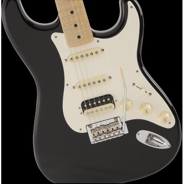 Fender エレキギター MIJ Hybrid 50s Stratocaster HSS, Bla...