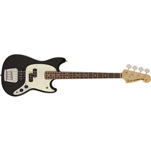 Fender MIJ Hybrid Mustang Bass Black