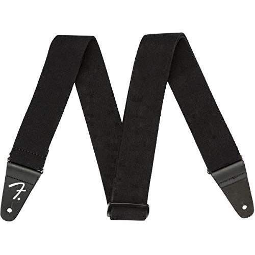 Fender ストラップ Supersoft Strap, Black 2"