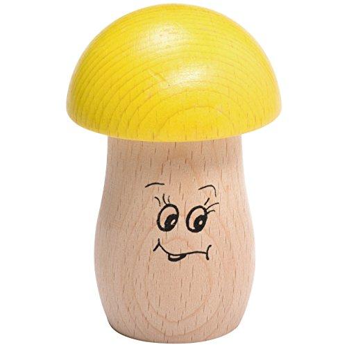 61641 YEL MUSHROOM SHAKER