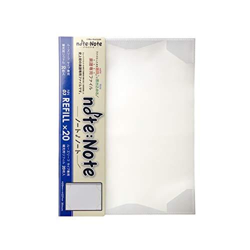 ミュージックエイト 楽譜ファイル リフィル 書き込み A4 ノートノート NN-3