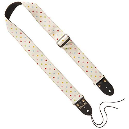 LIVE LINE ライブ ライン 水玉/カラー ギターストラップ LS2000DC