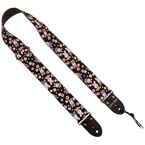 LIVE LINE ライブ ライン ちりめん/うさぎ ギターストラップ LS2400USG