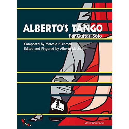 (楽譜・書籍) マルセロ・ニシンマン/アルベルト・タンゴ(ギターソロのための)【お取り寄せ】