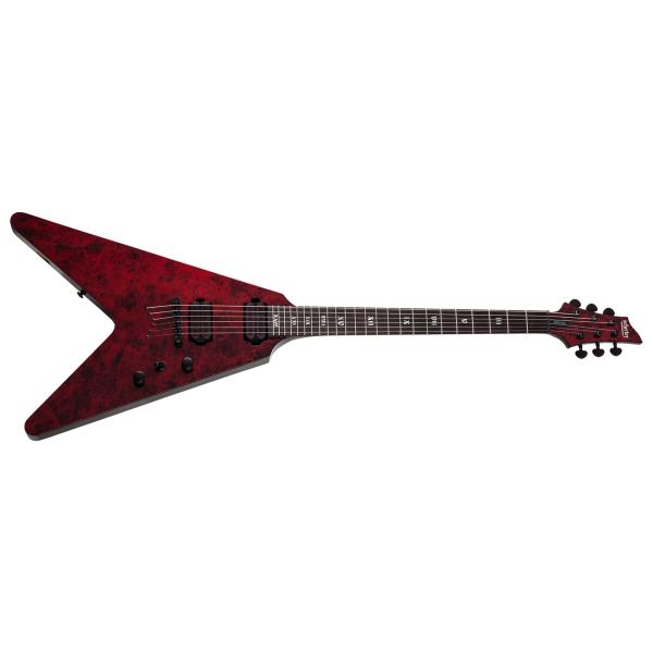 SCHECTER AD-V-APOC Red Reign エレキギター