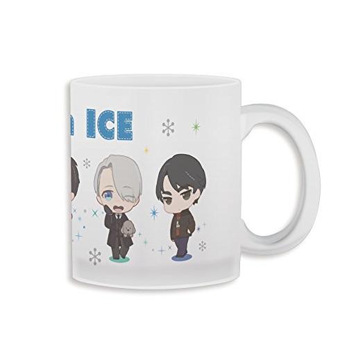 【アウトレット】ぬいぐるみに ユーリ!!! on ICE グラスマグカップ 4 私服集合ver. (...