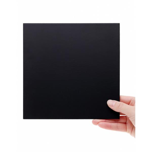 国産 塩ビ板 黒　ブラック 2x450x600mm