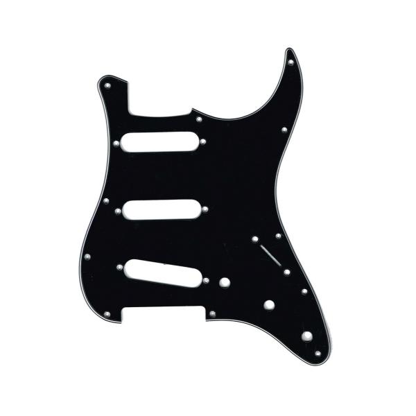 &lt;VANDY GUITAR&gt; ST72 11hole PICK GUARD BLACK 3PLY