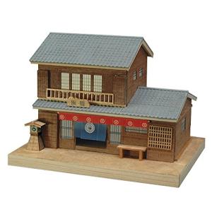 ウッディジョー ミニ建築シリーズ No.4 旅籠 木製模型｜vani-store