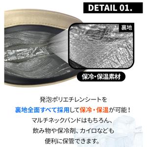 INEAST 保冷・保温マルチポーチ クールリ...の詳細画像4