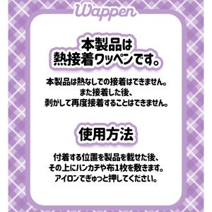 【白黒】数字 アルファベット ワッペン アイロ...の詳細画像3