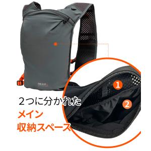 イニスト ランニングリュック ランリュック ラ...の詳細画像4