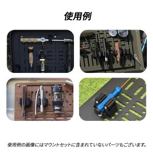 マウントセット プレート取付け 5個セット ギ...の詳細画像1