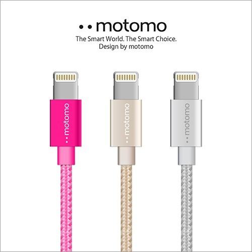 ライトニングケーブル MFI認証 iPhone 充電ケーブル motomo ALUMINIUM LI...