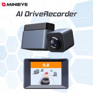 MINIEYE ドライブレコーダー AI搭載 安全装置付き 衝突予防システム 運転支援 あおり運転対策 WiFi スマホ連動 リアルタイム対応 カー用品 ガジェット 宅急便