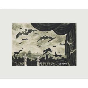 エドワード・ゴーリー ポスター「うろんな客」 : ヴァニラ画廊