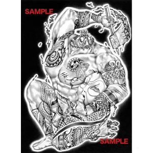 光宗薫 複製原画14 「bored to death」 【サイン入り】 : ヴァニラ画廊