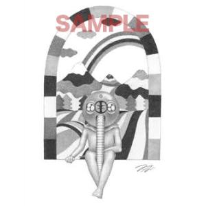 光宗薫 複製原画7 「わたしの国〜メルヘンティック・モノクロワールド〜」 【サイン入り】