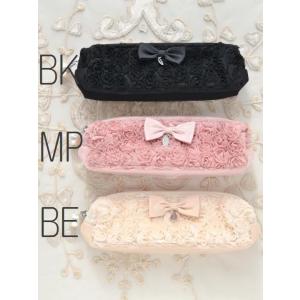 ペンケース ミニローズ 筆箱 母の日 薔薇雑貨...の詳細画像1