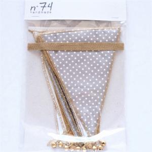 ヌメロ74 Numero74 ミックスガーランド Beige Mix Garland