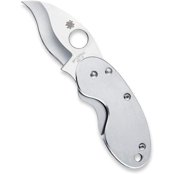 アウトドアナイフ 日本製 C29P スパイダルコ クリケット ステンレス 直刃 Spyderco サ...