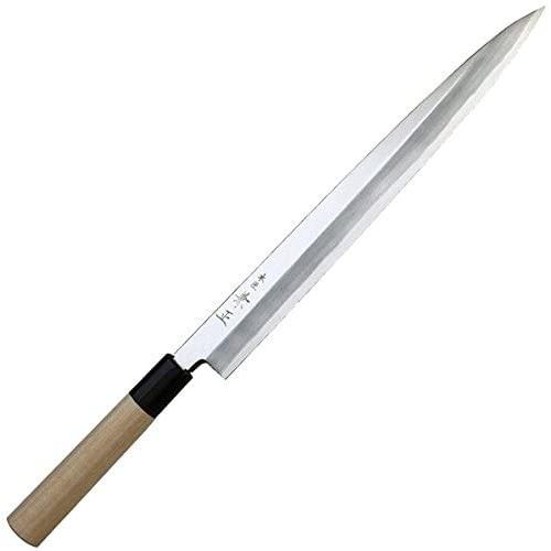 包丁 日本製 G-05 関兼常 本匠 兼正 Gシリーズ 霞研 水牛口付 朴柄 和包丁 柳刃 刃渡30...