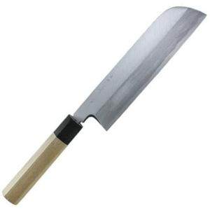 包丁 日本製 G-23 関兼常 本匠 兼正 Gシリーズ 霞研 水牛口付 朴柄 和包丁 鎌型薄刃 刃渡...