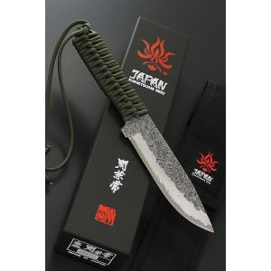 関兼常解体狩猟匠 腸サキ 片刃 刃長：140mm CW-36 ケース付 食肉業者や