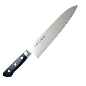牛刀 刃渡り24cm 濃州正宗作 粉末ハイス鋼割込 日本製 （ 万能包丁