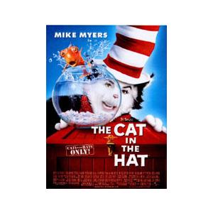 キャットインザハット 《CAT IN THE HAT》映画ポスター｜vanitystudioremix