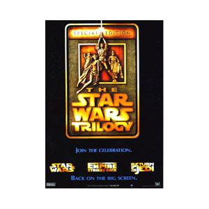 スター・ウォーズ　トリロジー　USオリジナル映画ポスター スター・ウォーズ トリロジー USオリジナル映画ポスター スター