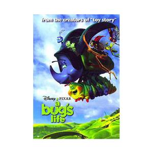 ディズニー＆ピクサー バグズライフ ポスター A BUG'S LIFE Lサイズ
