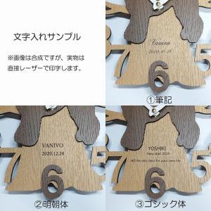 木と鳥 壁掛け時計 シマエナガ 静音壁掛け時計...の詳細画像1