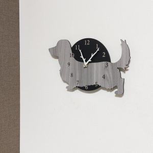 はみだしワンちゃん壁掛け時計 ダックスフンド ...の詳細画像3