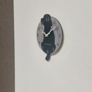 はみだしワンちゃん振り子壁掛け時計 トイプード...の詳細画像3