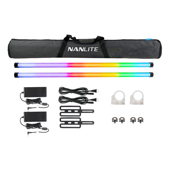 NANLITE PavoTube II 30X 2本セット チューブ型撮影用ライト 物撮り LEDチ...