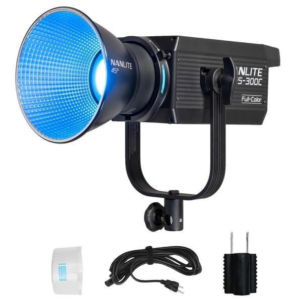 NANLITE FS-300C LED撮影用ライト RGBライト フルカラーライト スポットライト ...